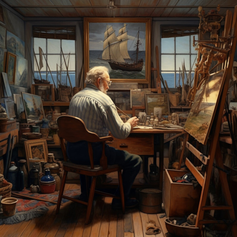 William Winslow (Deutschland), Zeitgenössischer Maler Artmajeur