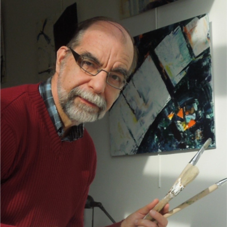 Yves Frémin - El artista trabajando