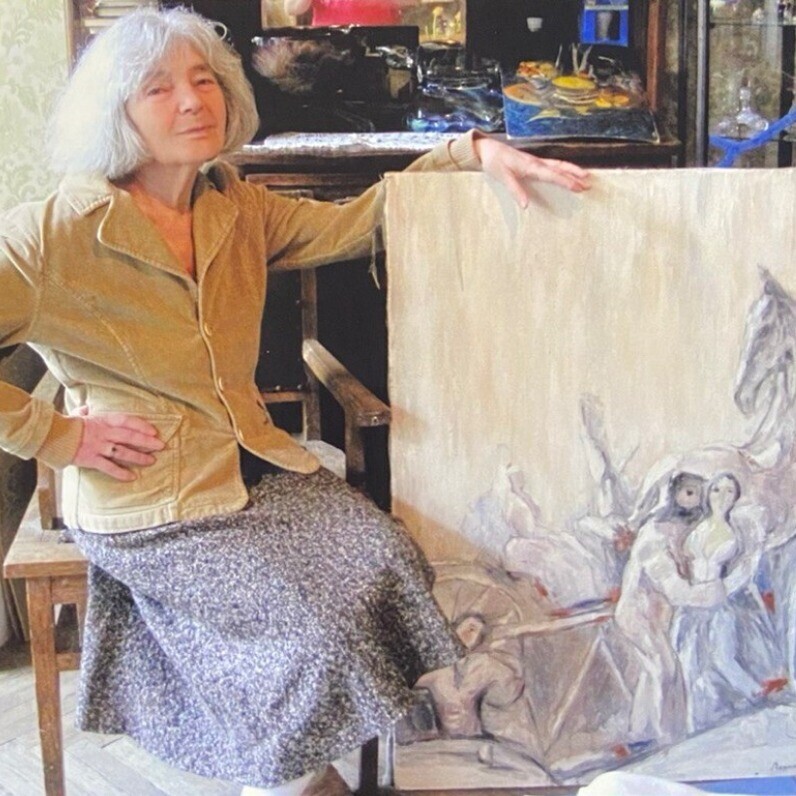 Zoya Lerman - L'artiste au travail
