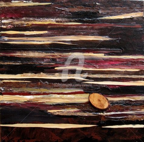 Pintura titulada "Corteza" por Ocarrillo, Obra de arte original, Oleo