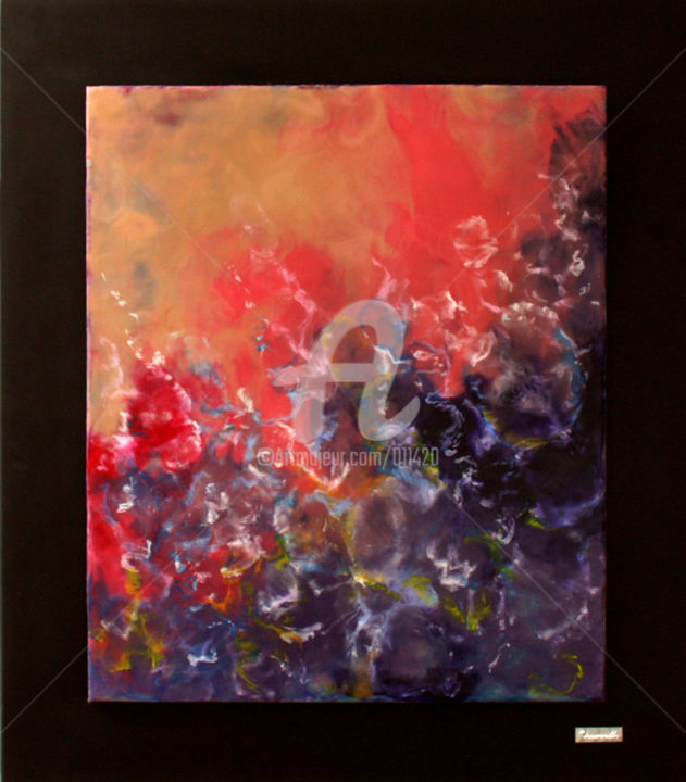 Картина под названием "ocarrillo-abstracto…" - Ocarrillo, Подлинное произведение искусства