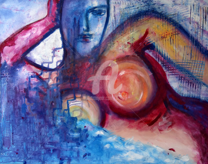 Pintura titulada "ocarrillo-pasion-ci…" por Ocarrillo, Obra de arte original