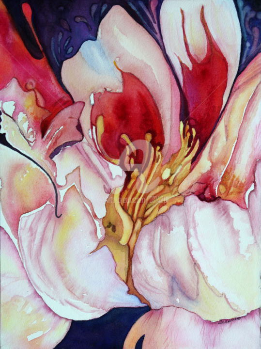 Pintura titulada "ocarrillo-belleza-e…" por Ocarrillo, Obra de arte original