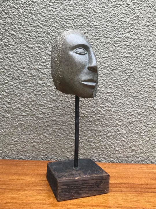 Sculpture titled "think with your hea…" by Joost Joseph Van Roij, Original Artwork