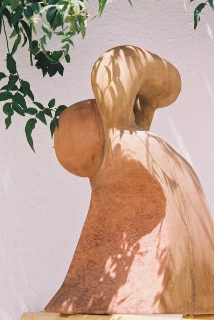 Sculptuur getiteld "Peón" door Antonio Mata, Origineel Kunstwerk