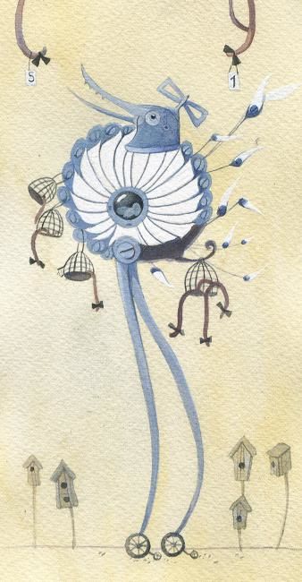 "Цыпа" - Painting ©2012 by Татьяна Булгакова -