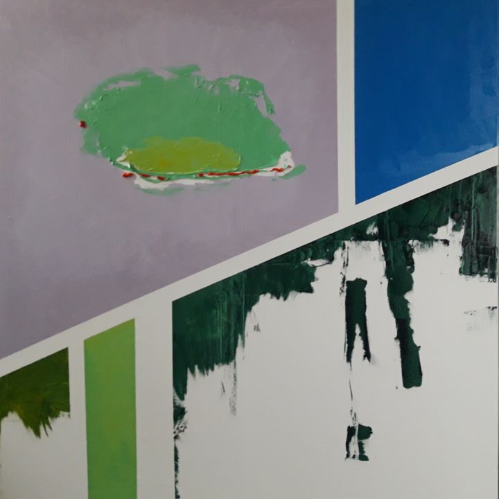 Painting titled "No name" by Дмитрий Величко, Original Art, Oil