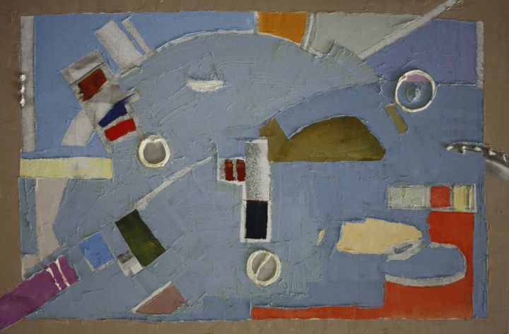 Painting titled "Мечта" by Дмитрий Величко, Original Art,