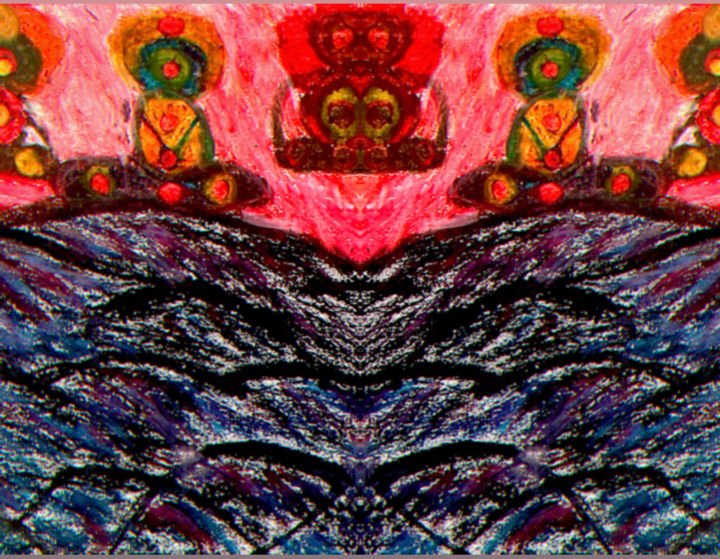 Painting titled "breath" by Qingsong Li, Original Art, Wax