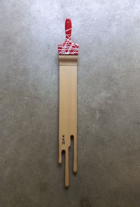 Sculpture intitulée "COOLure chêne rouge…" par 2mé, Œuvre d'art originale, Bois