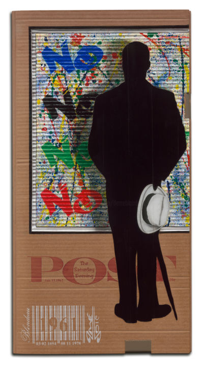 "Rockwell, le-connai…" başlıklı Heykel 2mé / Blondeau tarafından, Orijinal sanat