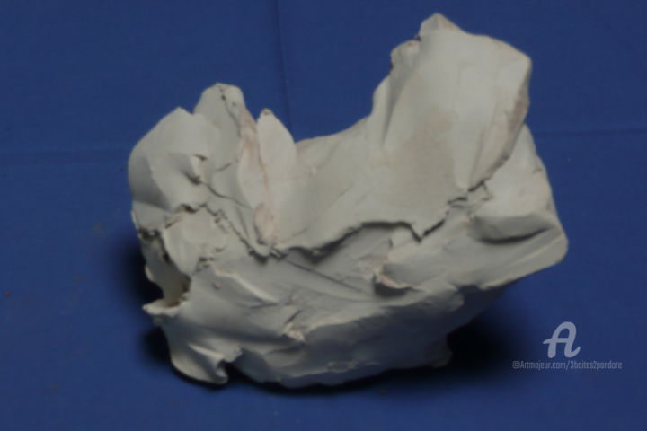 Sculpture titled "" Forme sans fin "" by Mr Foe'Z, Original Artwork, Clay