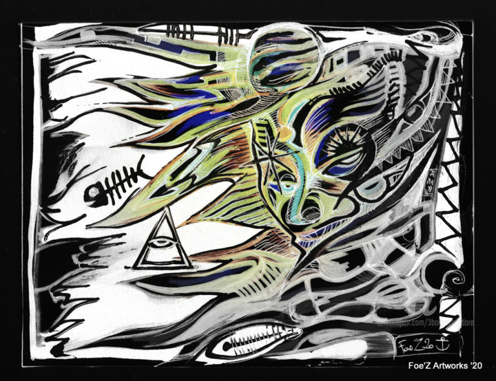 Arts numériques intitulée "" Desireless Darlin…" par Mr Foe'Z, Œuvre d'art originale, Travail numérique 2D