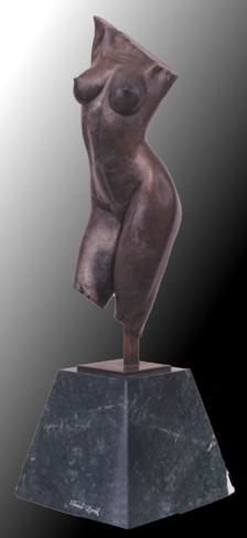 Sculpture titled "torso" by Stuart Land, Original Artwork, Casting