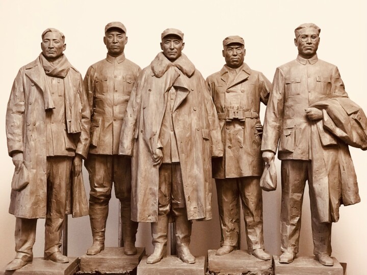 雕塑 标题为“决战东北” 由Shuai Wang, 原创艺术品, 石膏
