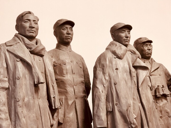 雕塑 标题为“决战东北（局部）” 由Shuai Wang, 原创艺术品, 石膏