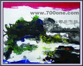 绘画 标题为“山-004” 由郭先生, 原创艺术品