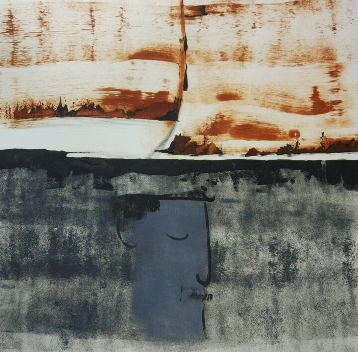 Отпечатки и Гравюры под названием "Безграничность" - Naumova Daria, Подлинное произведение искусства, Масло