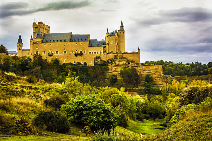 Фотография под названием "EL ALCAZAR DE SEGOV…" - Nacho Cuesta, Подлинное произведение искусства, Цифровая фотография