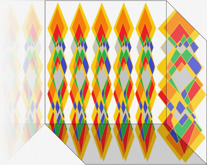 Arts numériques intitulée "ARTE DIGITAL-autor-…" par José Guimarães, Œuvre d'art originale, Modélisation 3D