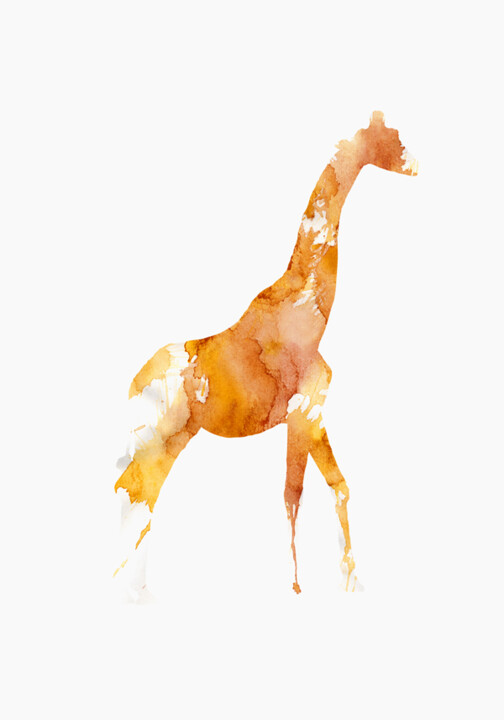 Arts numériques intitulée "giraff3.jpg" par A. Lie, Œuvre d'art originale