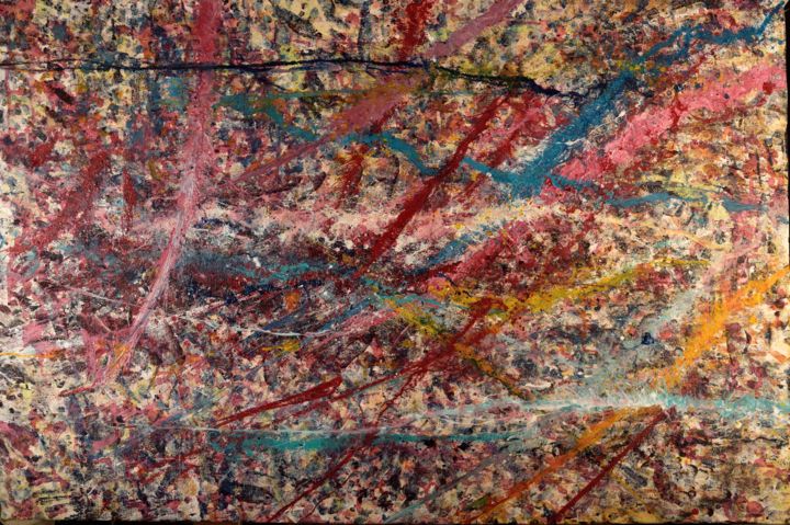 Painting titled "c8c6e7fc-9c0f-4761-…" by 609, Original Art, Oil