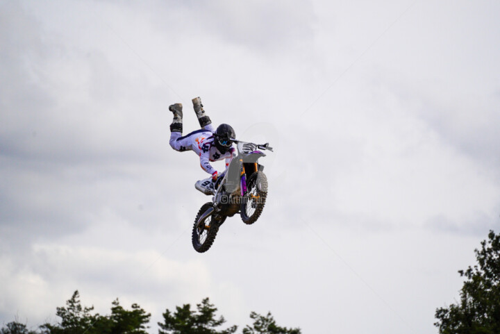 "Freestyle moto" başlıklı Fotoğraf A.T Photographie tarafından, Orijinal sanat, Dijital Fotoğrafçılık