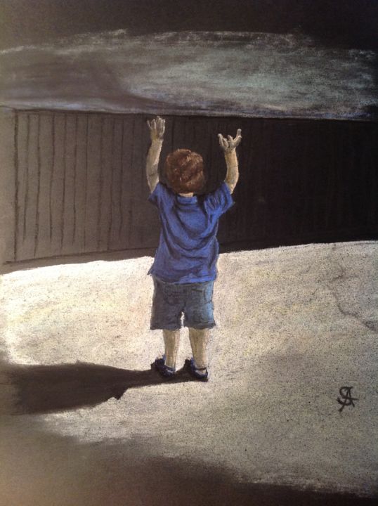 Painting titled "worship-free.jpg" by Aaron Simcik, Original Artwork