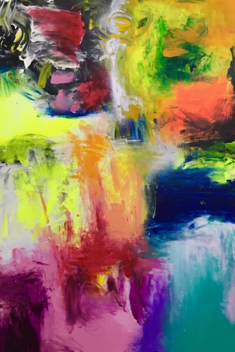 The Dizzy Promise Painting By Aatmica Ojha Artmajeur