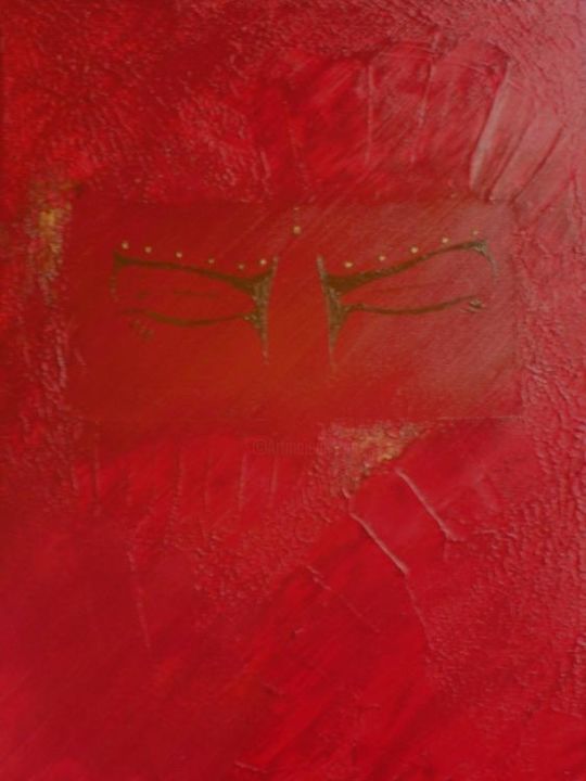 Peinture intitulée "Maya" par Ab Créations, Œuvre d'art originale
