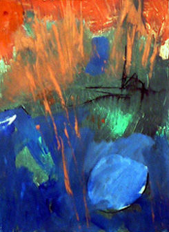 Pintura titulada "creation" por Abanati, Obra de arte original