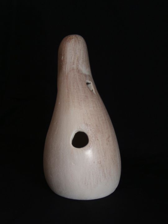 Sculpture titled "UDU 3 TROIS" by Anthony Barraud, Original Artwork, Clay