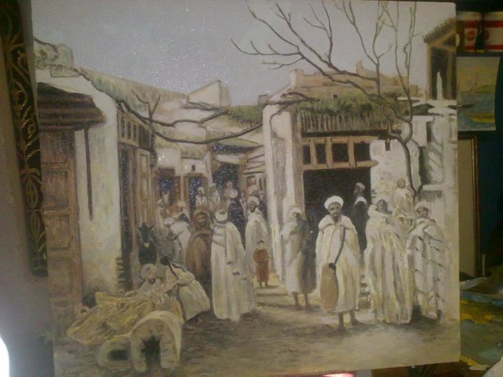 Ζωγραφική με τίτλο "531946-599579880058…" από El Abbas El Abed, Αυθεντικά έργα τέχνης