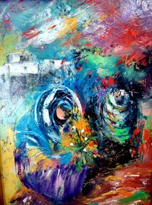 Painting titled "___A_a___a______E__…" by Alzahawy Abbas, Original Artwork