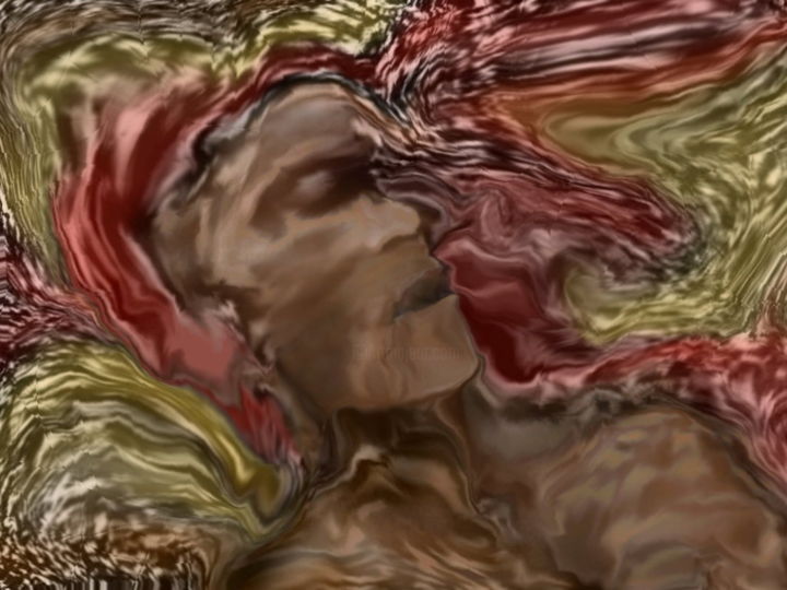 Arte digitale intitolato "Day Sleeper" da Abdel Engleze, Opera d'arte originale
