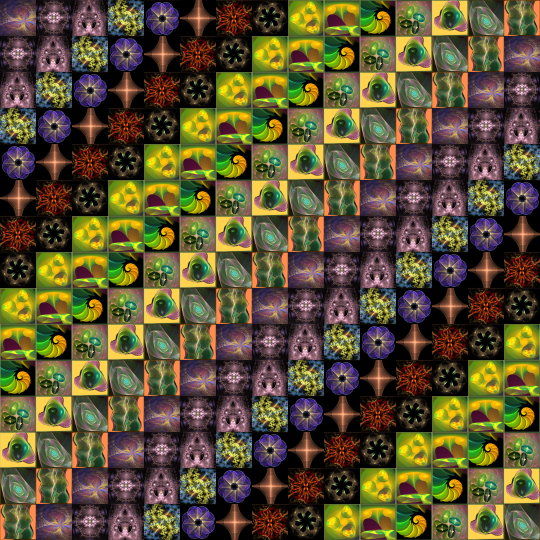 Arte digitale intitolato "fractal-blotter.jpg" da Abdel Engleze, Opera d'arte originale