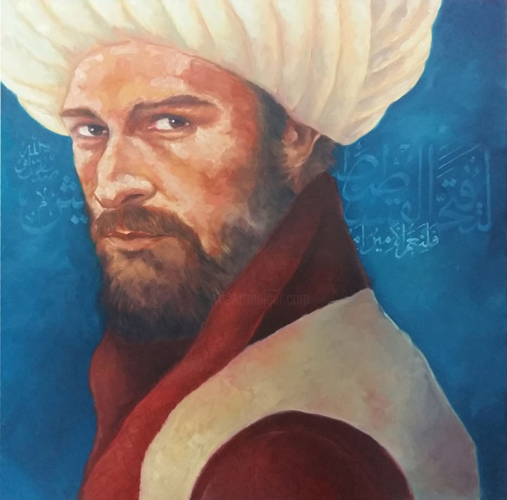 "Fatih sultan" başlıklı Tablo Lava tarafından, Orijinal sanat, Petrol