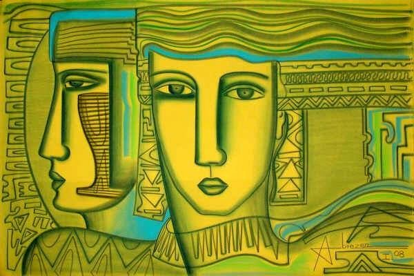 Schilderij getiteld "SELECCION ESPECIAL…" door Abiezer Agudelo Ballesteros Artista Colombiano, Origineel Kunstwerk
