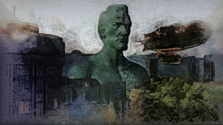 Цифровое искусство под названием "Abraham Lincoln Dir…" - Abraham Lincoln Gallery, Подлинное произведение искусства