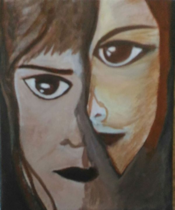 Peinture intitulée "1562760850363210154…" par Frederic Abrantes, Œuvre d'art originale, Acrylique