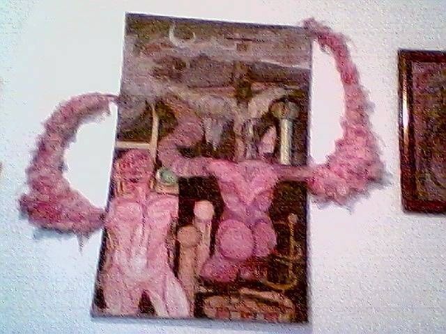 Painting titled "Anatomie d'Anges" by Oscar Mendoza Valdés, Original Artwork