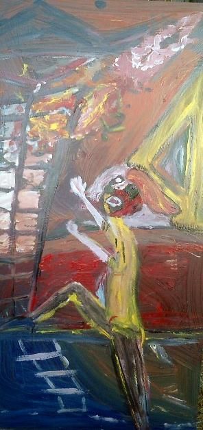 "Abstract 911" başlıklı Tablo The Abstract Surrealist tarafından, Orijinal sanat