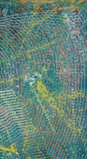 Peinture intitulée "The Net Effect - Se…" par George Mallinckrodt, Œuvre d'art originale