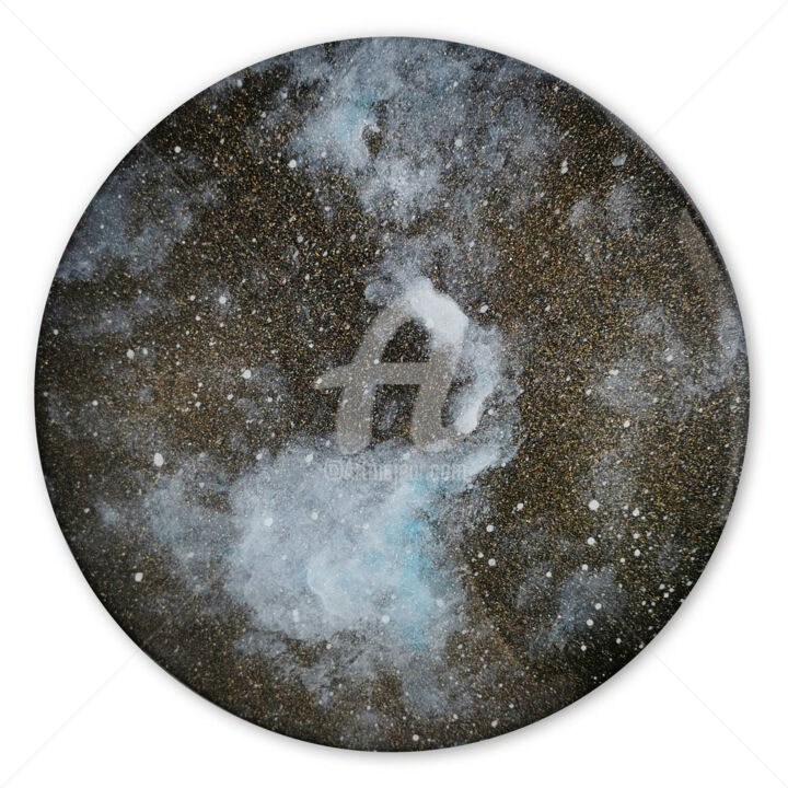 Картина под названием "Galaxy Alpha" - Margaux Tweek, Подлинное произведение искусства, Акрил