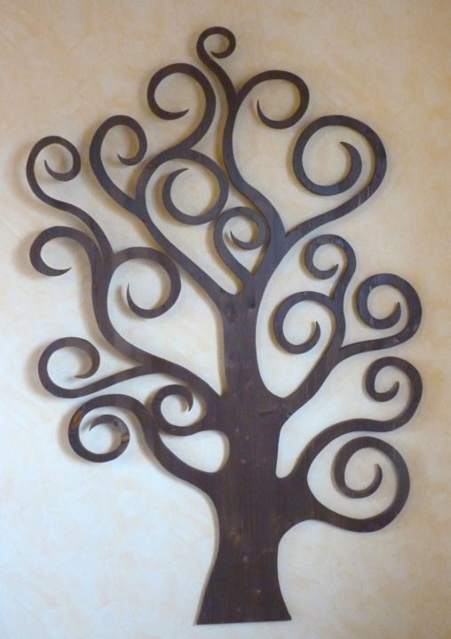 Peinture intitulée "L'arbre de vie" par Rolo, Œuvre d'art originale