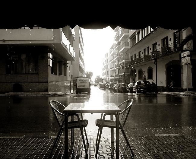 Photography titled "Rain for 2" by Ariane Canta-Brejnik, Original Artwork