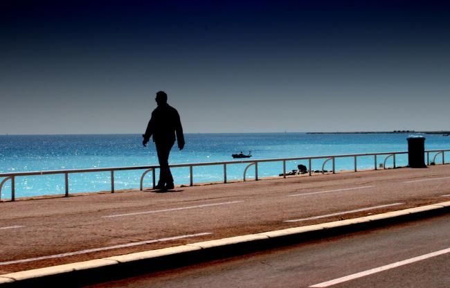 Photography titled "Promenade des angla…" by Acb, Original Artwork
