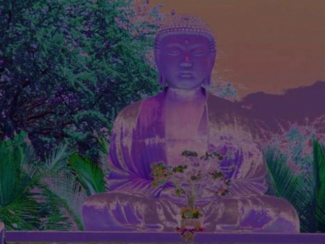 Digital Arts titled "Budha" by Acesio Amavi, Original Artwork, Digital Painting