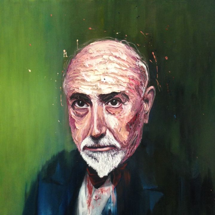 제목이 "Luigi Pirandello"인 미술작품 Achille Chiarello로, 원작, 기름
