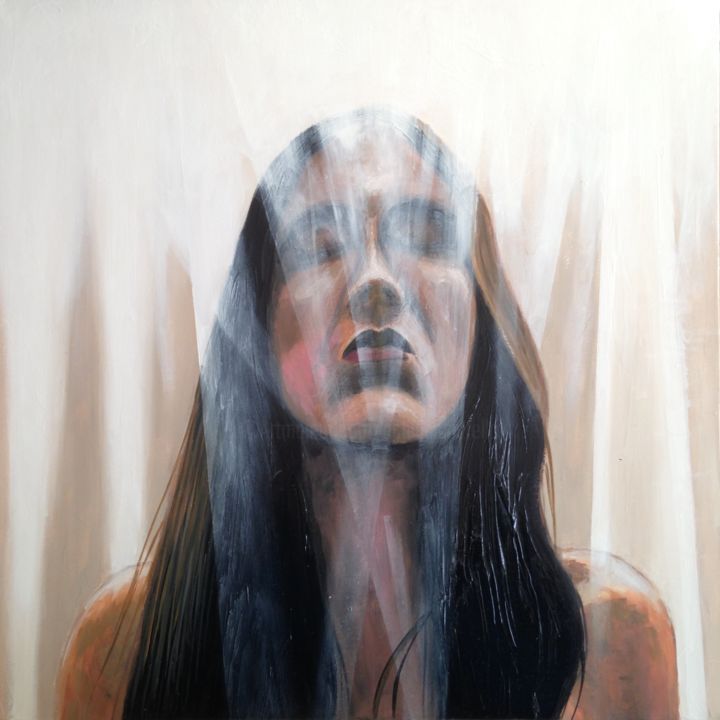 Pintura titulada "The light" por Achille Chiarello, Obra de arte original, Oleo